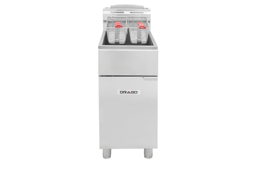 [GFR-216-09/04] DRAGO FREIDORA FG-16 RS A GAS 16 LITROS