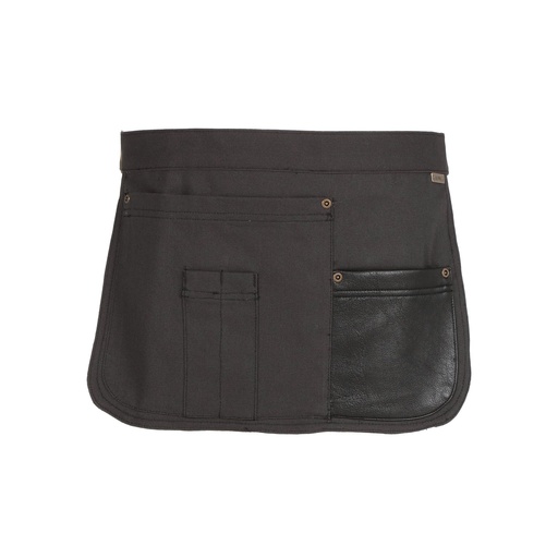 [AWKV056SGY] CHEF WORKS MANDIL INDY HIPSTER STEEL GRAY