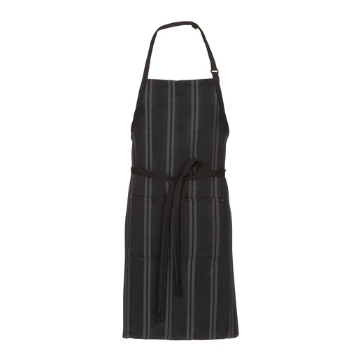 [AB024BGY] CHEF WORKS MANDIL PRESIDIO BLACK GRAY