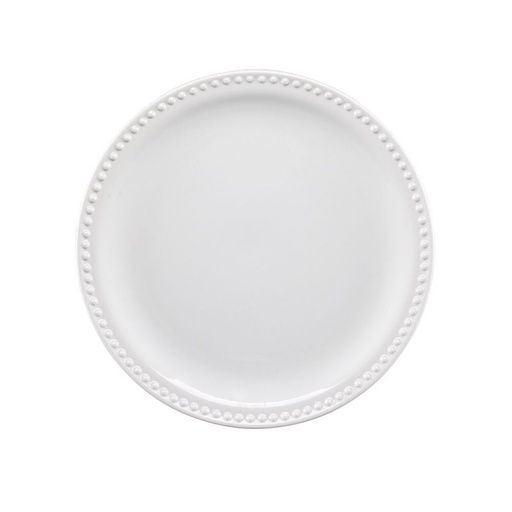 [SA0427068] Mauve plato trinche de 19 cm blanco