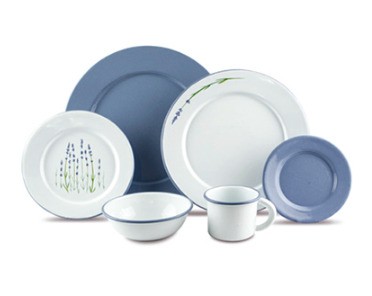 [BALAVA] PELTRE VAJILLA LAVANDA 4 PERSONAS *UP