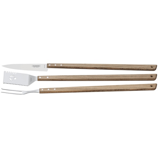 [TR26499/035] TRAMONTINA JUEGO PARA ASADO 3 PIEZAS *UP