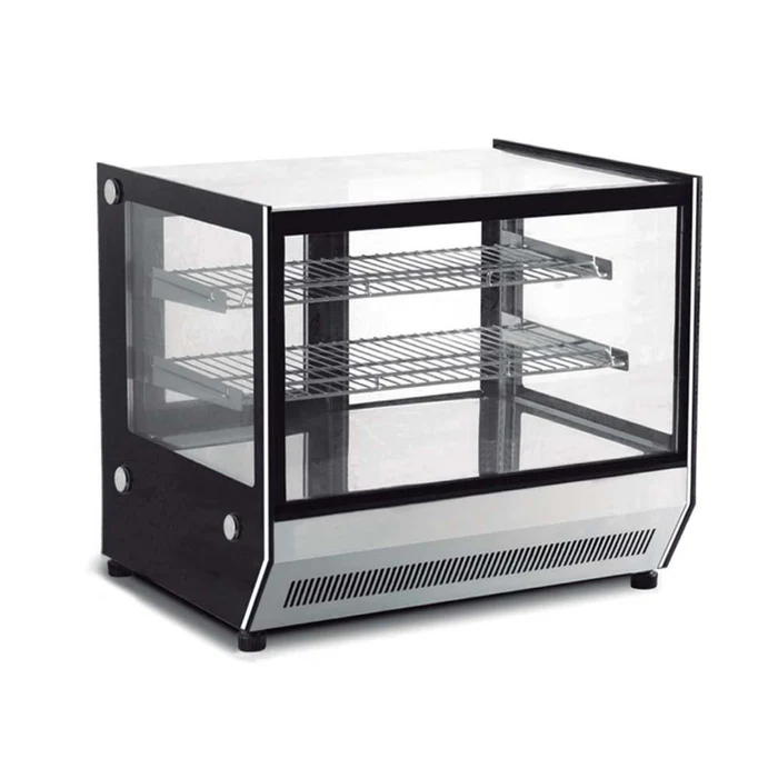 [GN-1200HRT] MIGSA VITRINA CALIENTE CRISTAL RECTO 120CM