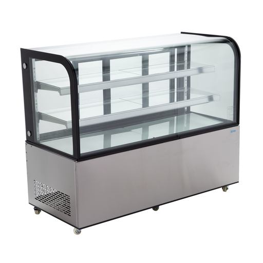 [ARC-470Y] MIGSA VITRINA REFRIGERADA CRISTAL CURVO 151CM
