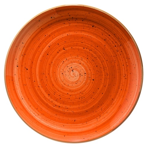 [ATCGRM25DZ] BONNA AURA TERRACOTA 25CM FLAT PLATE *UP