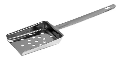 [DS1023] CUCHARON PARA PAPAS PERFORADO ACERO *UP