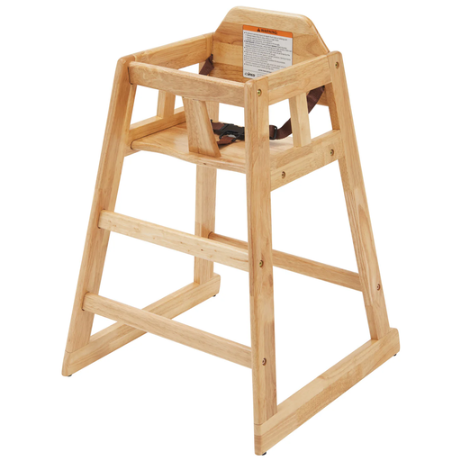 [CHH-101] SILLA PARA BEBE MADERA NATURAL