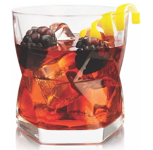 [123C265] LIBBEY VASO ROMBUS JUEGO 5 PZ 265 ML