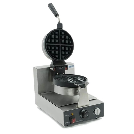 [METWFB-1R] Wafflera giratoria sencilla tipo Belga