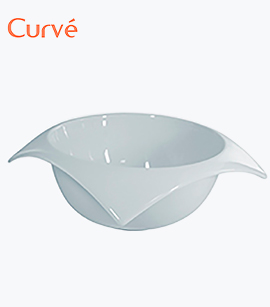 [CVPS20] PLATO SOPERO CUADRADO CURVE 20.5X20.5 CM
