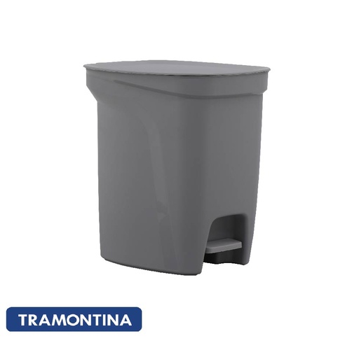 [92852/210] TRAMONTINA BOTE COMPACT 10L GRIS *UP