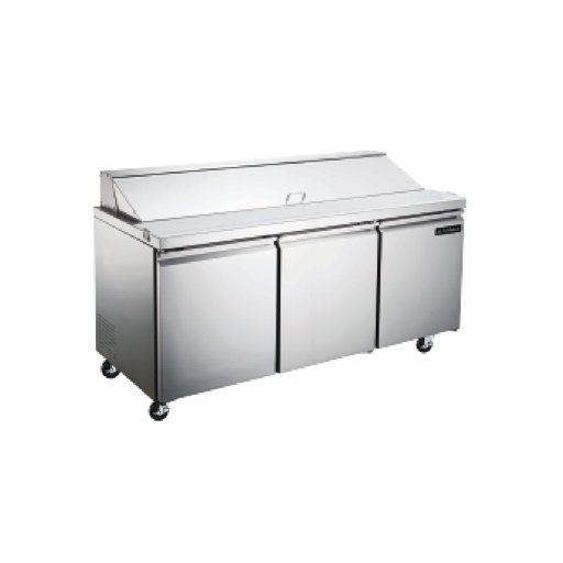 [ME-3P-SS-01] MESA PARA ENSALADAS 3P 19 PIES ICEHAUS