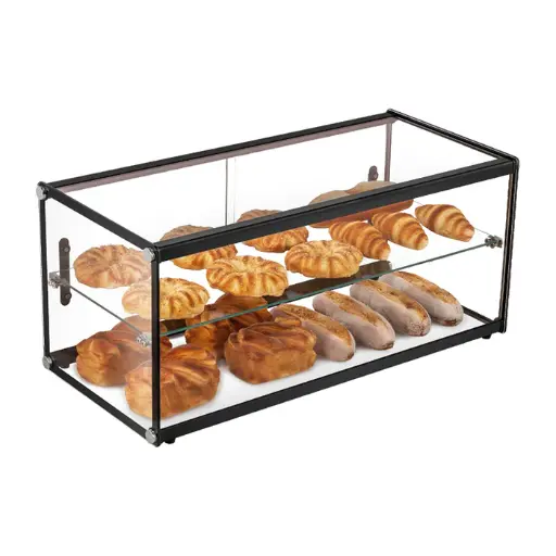 [ZW-120] MIGSA VITRINA EXHIBIDORA NEUTRA CRISTAL RECTO 120L