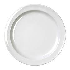 [NS109W] PLATO PLANO 23CM BLANCO