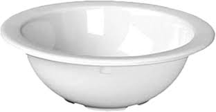 [NS304W] TAZÓN PARA FRUTA 12CM CAPACIDAD 150ML BLANCO 