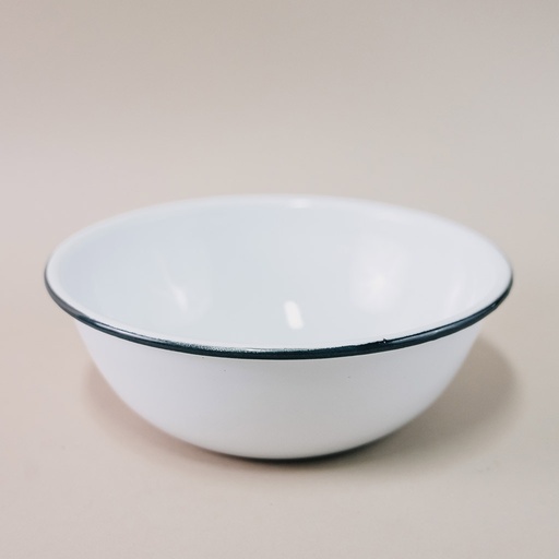 PELTRE TAZON 20CM BLANCO FILO NEGRO 