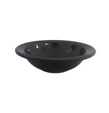 [TV1551067BK] MELAMINA TAZON COMPOTA 11CM NEGRO