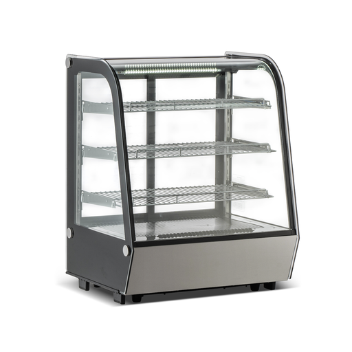 [CW-145R] MIGSA VITRINA REFRIGERADA CURVA 4 NIVELES 70 CM