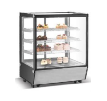 [CW-295] MIGSA VITRINA REFRIGERADA CRISTAL RECTO CON 4 NIVELES DE EXHIBICION