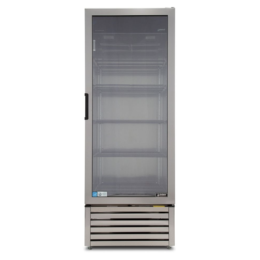 [1018910] IMBERA G319 REFRIGERADOR INOX PUERTA CRISTAL 19 PIES